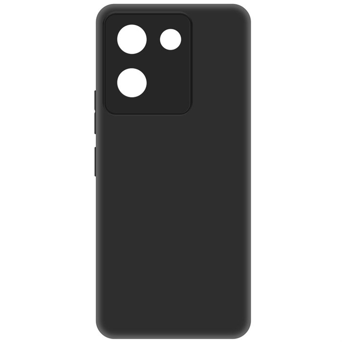 Чехол-накладка Krutoff Soft Case для Vivo Y27s черный - фото 1002569