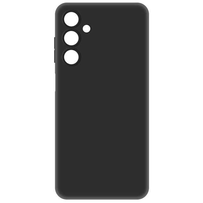 Чехол-накладка Krutoff Soft Case для Samsung Galaxy A25 5G (A256) черный - фото 1007761