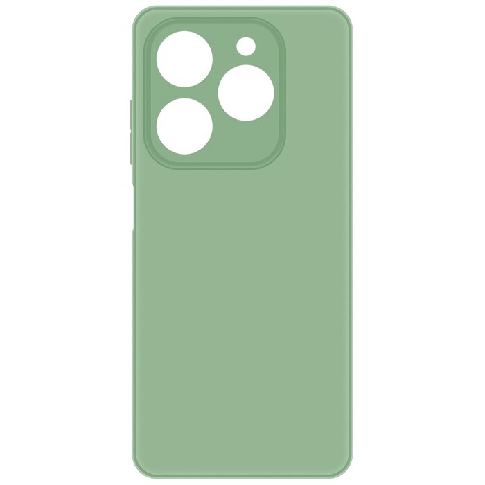 Чехол-накладка Krutoff Silicone Case для TECNO Spark 20 Pro зелёный - фото 1007779