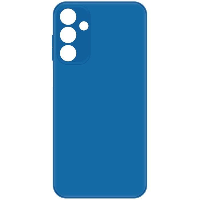 Чехол-накладка Krutoff Silicone Case для Samsung Galaxy A15 синий - фото 1007861