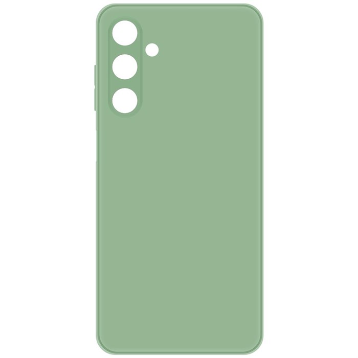 Чехол-накладка Krutoff Silicone Case для Samsung Galaxy A25 5G (A256) зелёный - фото 1007921