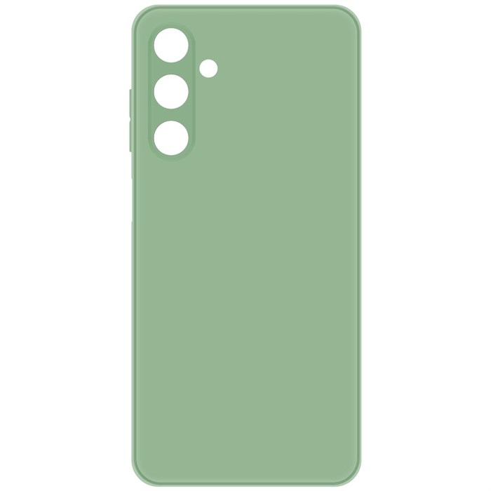 Чехол-накладка Krutoff Silicone Case для Samsung Galaxy A25 5G (A256) зелёный - фото 1007921