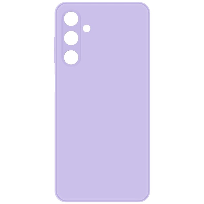 Чехол-накладка Krutoff Silicone Case для Samsung Galaxy A25 5G (A256) лаванда - фото 1007925