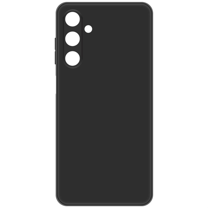 Чехол-накладка Krutoff Silicone Case для Samsung Galaxy A25 5G (A256) черный - фото 1007933