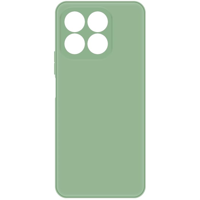 Чехол-накладка Krutoff Silicone Case для Honor X8b зелёный - фото 1008029