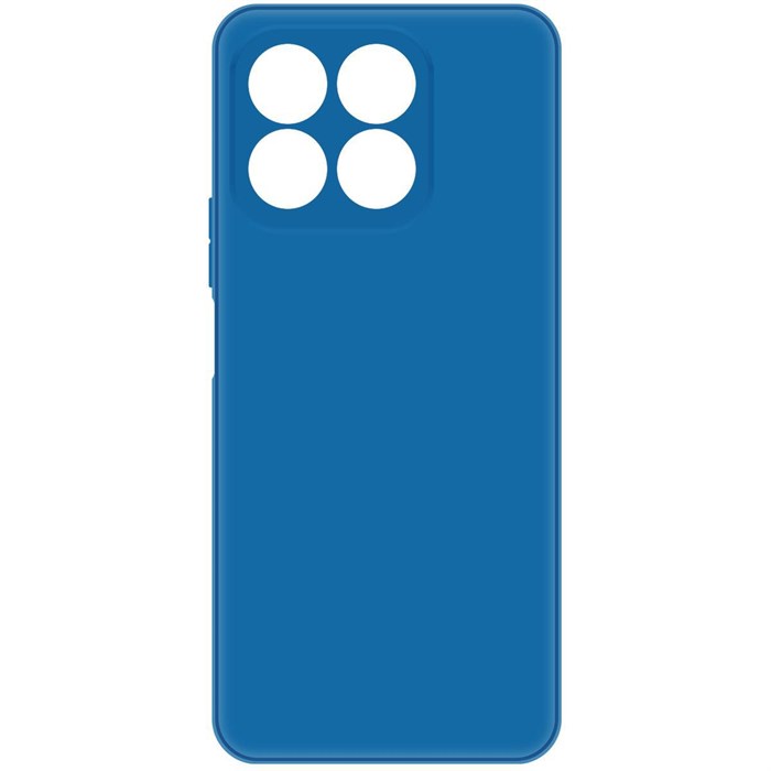 Чехол-накладка Krutoff Silicone Case для Honor X8b синий - фото 1008037