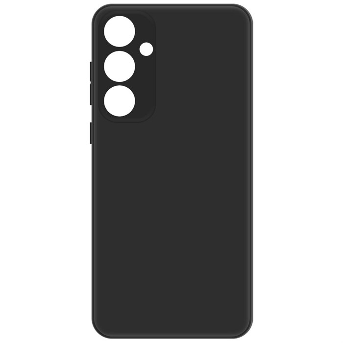 Чехол-накладка Krutoff Silicone Case для Samsung Galaxy A55 5G (A556) черный - фото 1008070