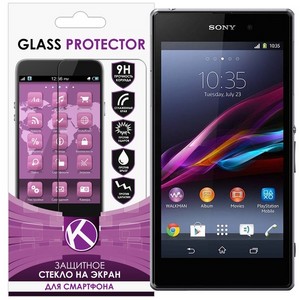 Защитное стекло для Sony Xperia Z1 0.26mm Krutoff