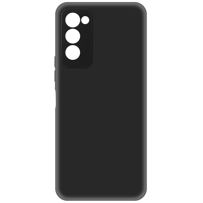 Чехол-накладка Krutoff Soft Case для TECNO Camon 18 черный - фото 247200