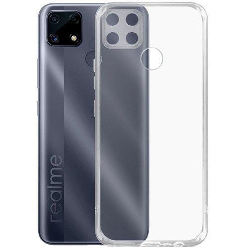 Чехол-накладка Krutoff Clear Case для Realme C25 - фото 255097