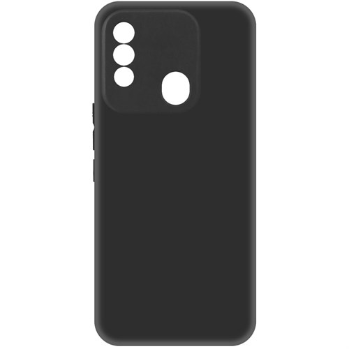 Чехол-накладка Krutoff Soft Case для TECNO Spark 8 черный - фото 255344