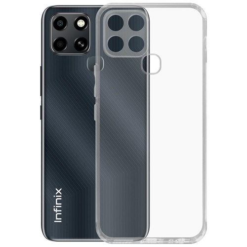 Чехол-накладка Krutoff Clear Case для INFINIX Smart 6 - фото 279107