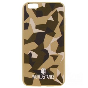 Накладка на Iphone 6/6S Plus POLYGONAL MILITARY GREEN - фото 30514