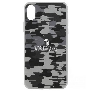 Накладка на Iphone X/Xs PATTERN MILITARY GREY - фото 30534