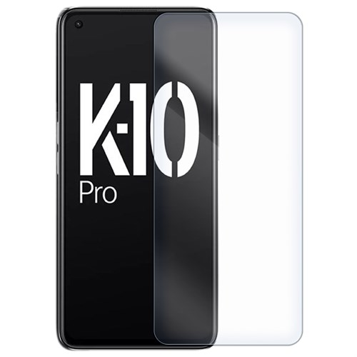 Стекло защитное гибридное Krutoff для Oppo K10 Pro - фото 319426