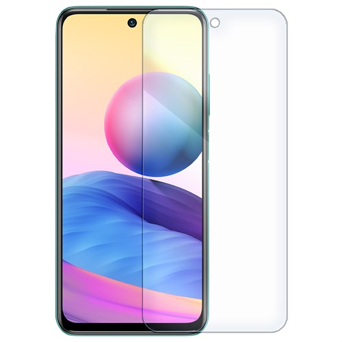 Стекло защитное гибридное Krutoff для Xiaomi Redmi Note 10T - фото 319451