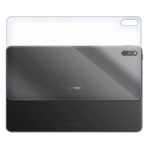 Стекло защитное гибридное Krutoff для Huawei MatePad 10.4'' 2022 задняя сторона - фото 320018