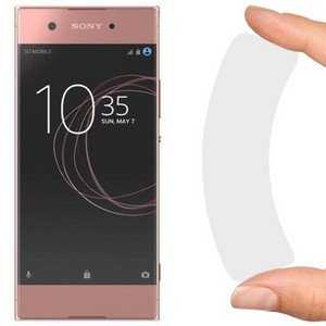 Стекло защитное гибридное Krutoff для Sony Xperia XA1 - фото 40633