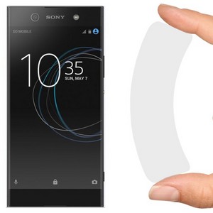 Стекло защитное гибридное Krutoff для Sony Xperia XA1 Ultra - фото 40635