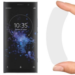 Стекло защитное гибридное Krutoff для Sony Xperia XA2 - фото 40639