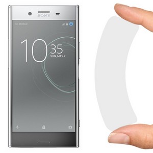 Стекло защитное гибридное Krutoff для Sony Xperia XZ Premium - фото 40643