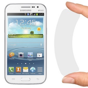 Стекло защитное гибридное Krutoff для Samsung I8550 / I8552 Galaxy Win - фото 40768