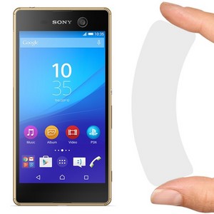 Стекло защитное гибридное Krutoff для Sony Xperia M5/M5 Dual - фото 40779