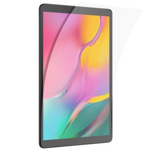 Стекло защитное гибридное Krutoff для Samsung Galaxy Tab А10,1 SM-T515 (2019) 10,1" - фото 42038