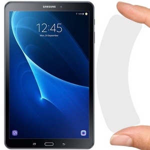 Стекло защитное гибридное Krutoff для Samsung Galaxy Tab A (9.7") SM-T550 - фото 42094