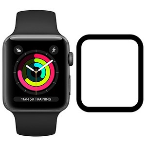 Стекло защитное гибридное Zifriend для Apple Watch 1/2/3 (42mm) - фото 43784