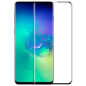 Стекло защитное 3D Premium Krutoff для Samsung Galaxy S10 - фото 45705