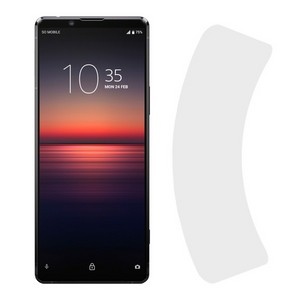 Стекло защитное гибридное Krutoff для Sony Xperia 1 II (2020) - фото 45855