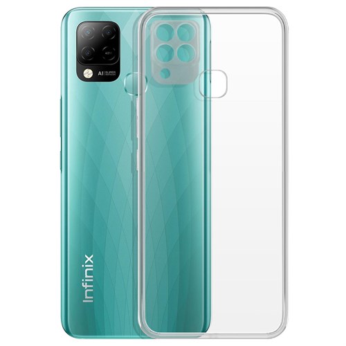 Чехол-накладка Krutoff Clear Case для INFINIX HOT 10S - фото 392959