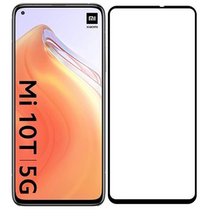 Стекло защитное Full Glue Premium Krutoff для Xiaomi Mi 10T 5G/10T Pro 5G/10i 5G/Poco X3/Poco X3 NFC - фото 62531