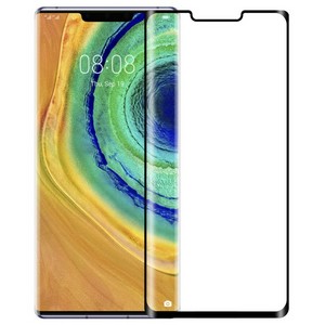 Стекло защитное 3D Premium Krutoff для Huawei Mate 30 Pro - фото 48880