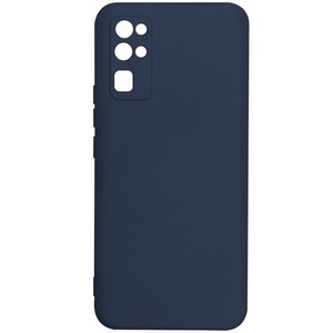 Чехол-накладка Krutoff Silicone Case для Honor 30 синий - фото 49238