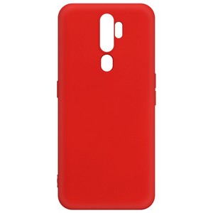 Чехол-накладка Krutoff Silicone Case для OPPO A5 2020/ A9 2020 красный - фото 49464