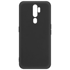 Чехол-накладка Krutoff Silicone Case для OPPO A5 2020/ A9 2020 черный - фото 49478