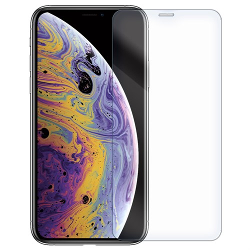 Стекло защитное гибридное Krutoff для iPhone XS Max/11 Pro Max - фото 401512