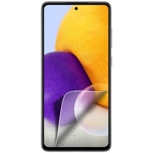 Стекло защитное гибридное Krutoff для Samsung Galaxy A72 - фото 49632