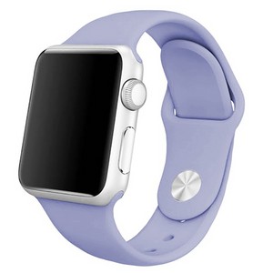 Ремешок Krutoff Silicone для Apple Watch 38/40mm (lilac) 41 - фото 49684