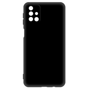 Чехол-накладка Krutoff Soft Case для Samsung Galaxy M31s (M317) черный - фото 52136