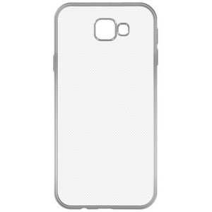 Накладка силиконовая с рамкой Krutoff для Samsung Galaxy J5 Prime (G570) silver - фото 56090