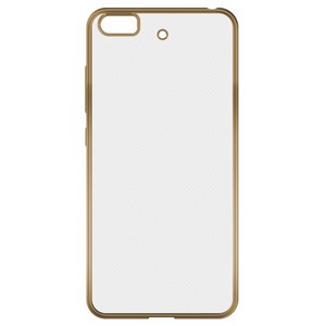 Накладка силиконовая с рамкой Krutoff для Xiaomi Mi 5s (gold) - фото 56334