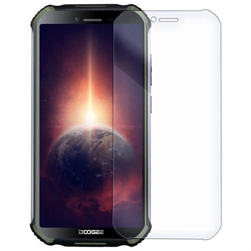 Стекло защитное гибридное Krutoff для Doogee S40 Pro - фото 429391