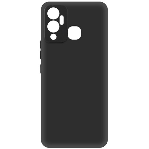 Чехол-накладка Krutoff Soft Case для INFINIX Hot 12 Play черный - фото 444299