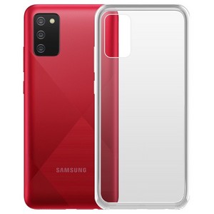 Чехол-накладка Krutoff Clear Case для Samsung Galaxy A02s (A025) - фото 51396