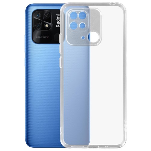 Чехол-накладка Krutoff Clear Case для Xiaomi Redmi 10C - фото 446678