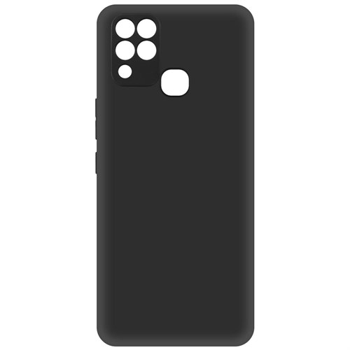 Чехол-накладка Krutoff Soft Case для INFINIX Hot 11 черный - фото 455220