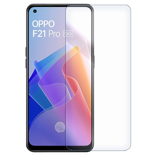 Стекло защитное гибридное Krutoff для Oppo F21 Pro 5G - фото 460537